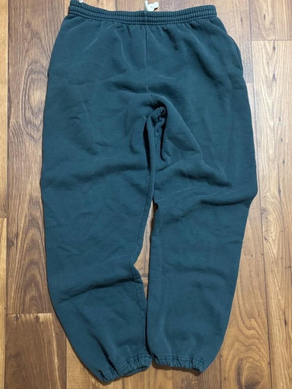 Vintage 90s Russell Athletic Joggers Mens Large Green Sweatpants Made in USA